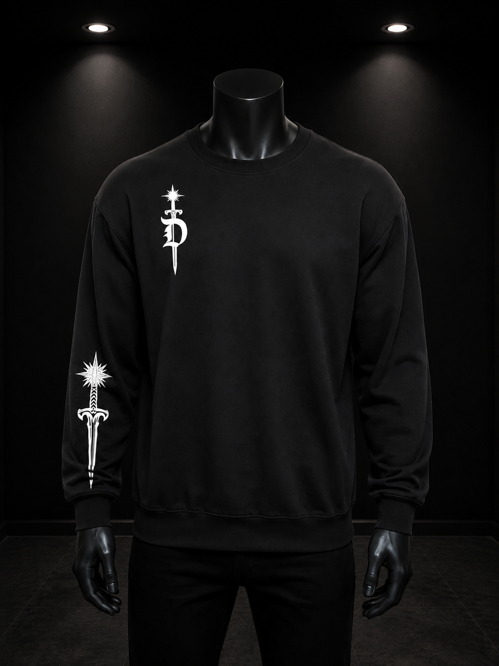 Crew Neck Long Sleeve