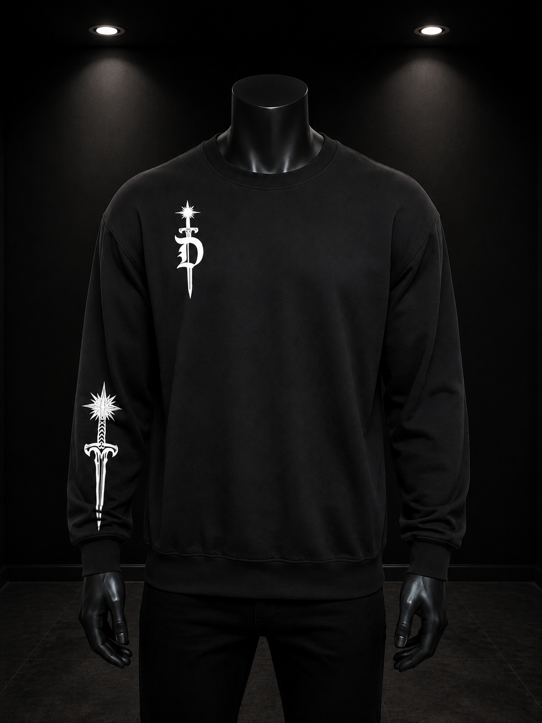 Crew Neck Long Sleeve